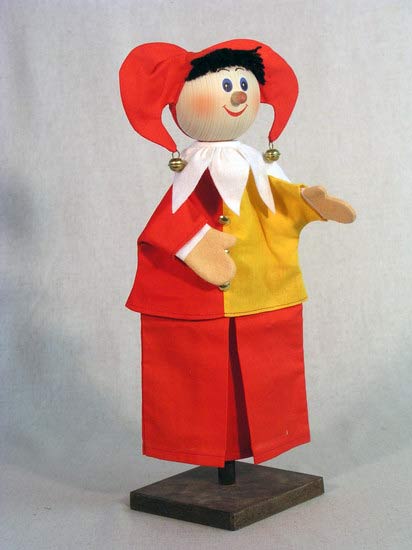 Кукла игрушка Петрушка для детского театра 29 см